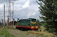 ЧМЭ3-2962 на подъездном пути станции Основа в окрестностях платформы Безлюдовка