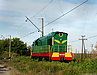 ЧМЭ3-2994 следует по 15-му пути станции Харьков-Пассажирский со стороны Новой Баварии