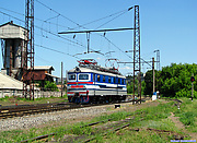 ЧС2-497 выходит со станции Харьков-Балашовский в сторону разъезда 8 км