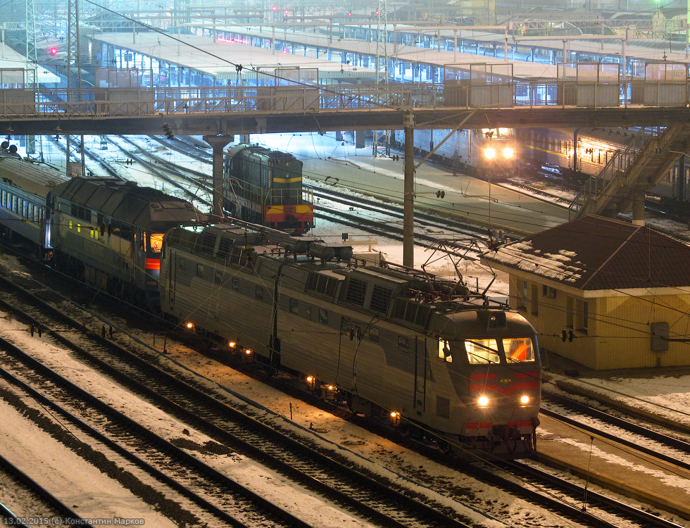 ЧС7-185 на станции Харьков-Пассажирский