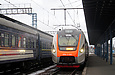 ДПКр-3-003 поезд №887 Харьков — Сумы прибыл на станцию Люботин