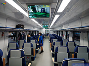 Салон вагона первого класса дизель-поезда ДПКр-3-003