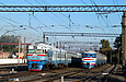 ДР1А-272 и ЭР2-872 на станции Новая Бавария
