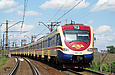 ЕПЛ2Т-024 на станции Харьков-Пассажирский в районе трехуровневой развязки