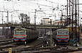 ЭР2Р-7036 и ЭР2Р-7033 на станции Харьков-Пассажирский