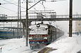 ЭР2Р-7043/ЭР2Т-7110 на станции Харьков-Пассажирский