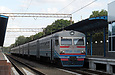 ЭР2Р-7044 поезд №6829 Лосево — Граково перед отправлением от станции Лосево