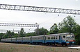 ЭР2Р-7069 на станции Лосево во время межрейсового отстоя