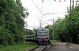 ЭР2Р-7072 на перегоне Харьков-Балашовский — пост 18 км проходит о.п. 13 км