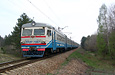 ЭР2Р-7087 на 22 км линии Мерефа - Змиев, перегон Соколово - Змиев