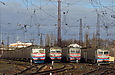 ЭР2Р-7087, ЭР2Р-7069, ЭР2Р-7033 и ЭР2Р-7034 на станции Харьков-Пассажирский