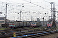 ЭР2Т-7104, ЭР2-1035 и ЭР2Р-7036 на станции Харьков-Пассажирский