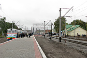 Электропоезд ЭР2-336/636 на станции Огульцы