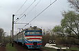 ЭР2-336/636 поезд №6141/6142 Харьков — Золочев на разъезде 6 км прибывает к платформе