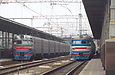 ЭР2-340 и ЭР2-582 на станции Харьков-Пассажирский