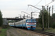 ЭР2-354 поезд №6914 Огульцы — Харьков на перегоне Новая Бавария — разъезд 6 км