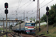 ЭР2-355 поезд №6145 на станции Харьков-Пассажирский в районе платформы Новоселовка