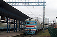 ЭР2-373 поезд №6319 Харьков — Мерчик перед отравлением от станции Харьков-Левада