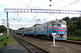 ЭР2-406 на станции Берестовеньки, линия Мерефа - Красноград