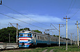 ЭР2-406 поезд №6330 Огульцы — Харьков перед отправлением от станции Огульцы