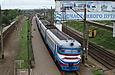 ЭР2-548 на станции Харьков-Пассажирский на о.п. Новоселовка