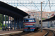ЭР2-327 поезд №6435 Харьков — Балаклея перед отправлением от станции Харьков-Левада