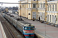 ЭР2-582/ЭР2-870 на станции Харьков-Пассажирский