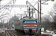 ЭР2-870/872 поезд №6224 Мерчик — Харьков на перегоне Люботин — Новая Бавария подходит к платформе Водяное