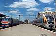 ЭР2-379 и HRCS2-003 на станции Харьков-Пассажирский