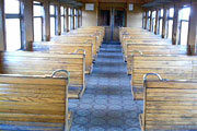 Пассажирский салон вагона Ср3-1358