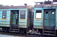 Вагоны #21731 и #1521 в составе электропоезда из вагонов Ср3  на станции Славяногорск