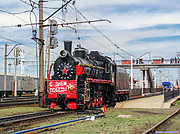 Эр-794-12 на станции Основа следует в депо для оборота