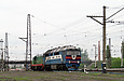 ТЭП70-0141 и ЧМЭ3-2238 на станции Основа