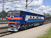 ТЭП70-0165 на станции Харьков Балашовский