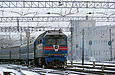 ТЭП70-0166 на станции Люботин