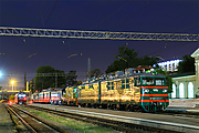 ВЛ80т-2027 на станции Харьков-Балашовский