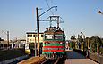 ВЛ82м-040 на станции Харьков-Пассажирский проходит о.п. Новосёловка
