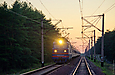 ВЛ82м-043 с пассажирским поездом №126 Киев - Луганск на перегоне Эсхар - Чугуев