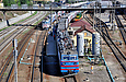 ВЛ82м-049 и ЧС2-424 на станции Харьков-Пассажирский