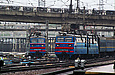 ВЛ82м-049 и ВЛ82м-087 на станции Харьков-Пассажирский
