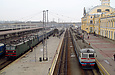 ВЛ82м-050 и ЭР2Р-7042 в станции Харьков-Пассажирский