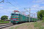 ВЛ82м-051 на перегоні Харків-Балашовський - роз'їзд 8 км
