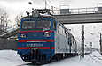 ВЛ82м-054 с поездом Киев - Харьков на станции Харьков-Пассажирский
