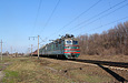 ВЛ82м-080 и 076 с грузовым поездом на 52 км линии Купянск - Святогорск (перегон Радьковские Пески - Яцкая)