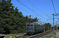 ВЛ82м-090 на перегоне Основа — Терновое в районе платформы 5 км
