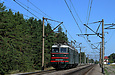 ВЛ82м-091 на перегоне Основа — Терновое в районе платформы 5 км