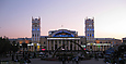 Вокзал станции Харьков-Пассажирский, вид с Привокзальной площади