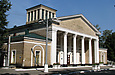 Вокзал станции Харьков-Балашовский, вид со стороны города