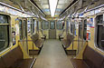 Пассажирский салон вагона метро типа 81-714.5 #0583
