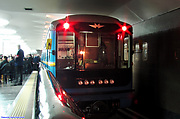 Вагон 81-718.2 #011 из состава #011-012 на станции "Алексеевская"